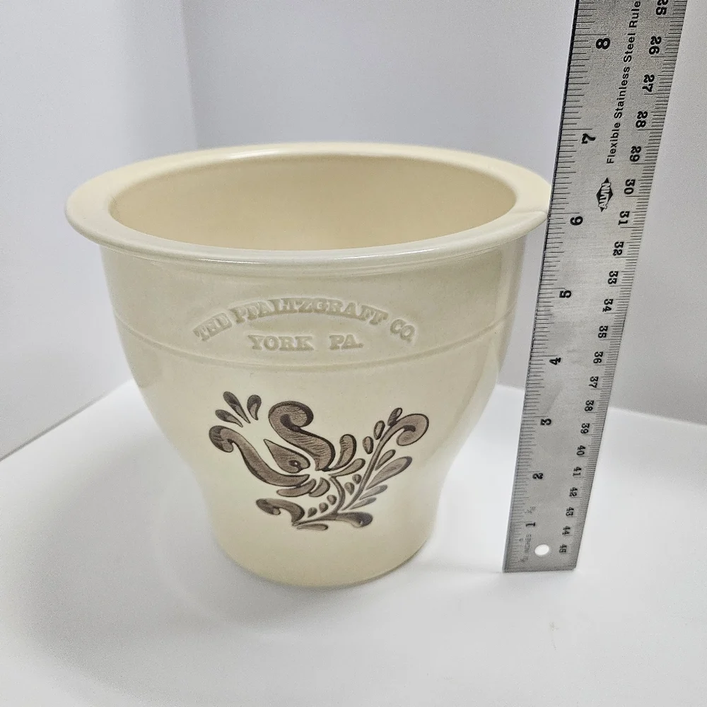 Pfaltzgraff Village Crock Planter Stoneware Ceramic The Pfaltzgraff CO YORK PA